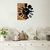 WALLXPERT Wooden Clock 32