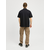 JACK & JONES Majica JCOFUSION črna/bela