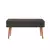 Hanah Home Trpezarijska klupa Vina 1053 110x50x40cm Bež-Antracit