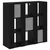 Kreveta s ladicama Crni hrast 88,5 x 29 x 84,5 cm