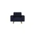 ATELIER DEL SOFA 1-Seat Sofa Sparrow 1 Night Blue Walnut