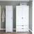 Hanah Home Ormar Duru 1600-020, 130x183x45 cm, Beli