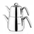 Double Turkish teapot, stainless steel, 1L/2L, Vertex - Korkmaz
