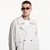 Plašč adidas x entire studios Uniform Trenchcoat Chalk Pearl M
