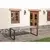 IWHOME Vrtna jedilna miza POSEIDON antracit za 8 oseb, aluminij/artwood