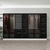 Hanah home Ormar Kale 315x210x52cm Belo-Crni