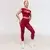 GymBeam Women‘s Varsity T-Shirt Red