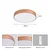Brilagi - LED prigušiva stropna lampa POOL LED/48W/230V O 40 cm bronzana + daljinski upravljač