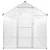 Staklenik od aluminija 302 x 190 x 195 cm 11,19 m3