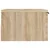 Vidaxl Stenske nočne omarice 2 kosa sonoma hrast 34x30x20 cm