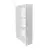 Hanah Home Polica za knjige Ktp-130-Bb-1, 58x106x23 cm, Bela
