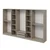 Hanah Home ormar sa reflektujućim staklom Nisa 20664, 360 cm, peščar