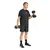 Adidas M TECH G T, muška majica za fitnes, crna CM300