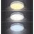 Solight WD172 - LED plafonsko svetlo 18W/230V 3000/4000/6000K prečnik 22,5 cm belo