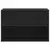 TV ormarić crni 60x31x39,5 cm konstruirano drvo i metal