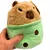 shumee Plišasta igrača Capybara Shake Pudding Squish 20 cm