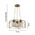 OPVIQ Luster Dratkruh Glass Gold Grey