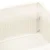Vidaxl Vrtna miza bela 53x53x40 cm plastika