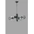 Conceptum Hypnose Luster Bankok, 70cm, 45 cm, Crni