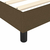 vidaXL Box spring posteljni okvir temno rjav 140x200 cm blago