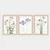 Wallity Uramljena slika 3NTC_2613520_5575, 55x75 cm, 3 dela