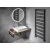METRO DOS kopalniški radiator 550x1430 mm, črna mat - Črna mat barva - 550x1430 mm - Sapho - METRO DOS - 24 - Jeklo - Oblika H - Oblika H - 550 - 1430 - 4.8 - 14