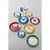 Bormioli Rocco skleda Careware 1,06 l, zelena (6 kos)