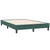 Vidaxl Box spring postelja brez vzmetnico temno zelena 120x210cm žamet