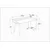 Hanah home Radni sto 121,8x88,3x59cm Crni