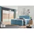 Esposa BOXSPRING POSTELJA 140 cm x 200 cm , tekstil modra