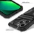Maska za telefon Wallet Armor za iPhone 15, Crna