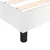 Vidaxl Box spring postelja z vzmetnico bel 140x200 cm umetno usnje