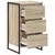 Kreveta s ladicama Sonoma 42 x 36 x 75.5 cm Konstruirano drvo