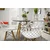 BOLZZ Set od 4 stolice Roma, Beli