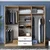 Hanah home Ormar 210x210x51,5cm Orah