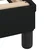 Okvir za krevet Dover crni 140 x 190 cm od tkanine