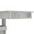 Zidni barski stol boja betona 102x45x103,5 cm konstruirano drvo