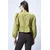 Trend Alacati Stili Ženska bluza dugih rukava Alc-X13375, Okrugli izrez, Zelena