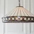 Endon 111961 - Luster na lancu Tiffany FARGO 3xE27/10W/230V, prečnik 50 cm