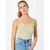 Wendy SUBLEVEL light green ribbed basic top