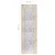 Vidaxl Pralna preproga 80x300 cm siva
