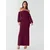 BWLDR Obleka burgund
