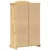 Ormar Corona 101x52x170 cm Masivno drvo Bor