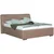 Tapacirani Krevet France Storage 160/200 cm , sivobraon