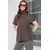 Trend Alacati Stili Ženska bluza Alc-X14795, Braon