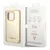 Maska Guess Hc PU Croco Metal Outline za iPhone 14 Pro 6.1 zlatna (GUHCP14LHGCRHD)