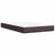 vidaXL vidaXL Box spring postelja z vzmetnico temno rjava 120x190 cm blago, (21304553)