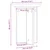 Stalak za biljke 2 pcs Staro drvo O29,5 x 40 cm