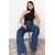 Trendyol Milla Ženska bluza, Crna