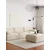 Atelier del Sofa Ugaona garnitura Soli 267x74x149cm Bela